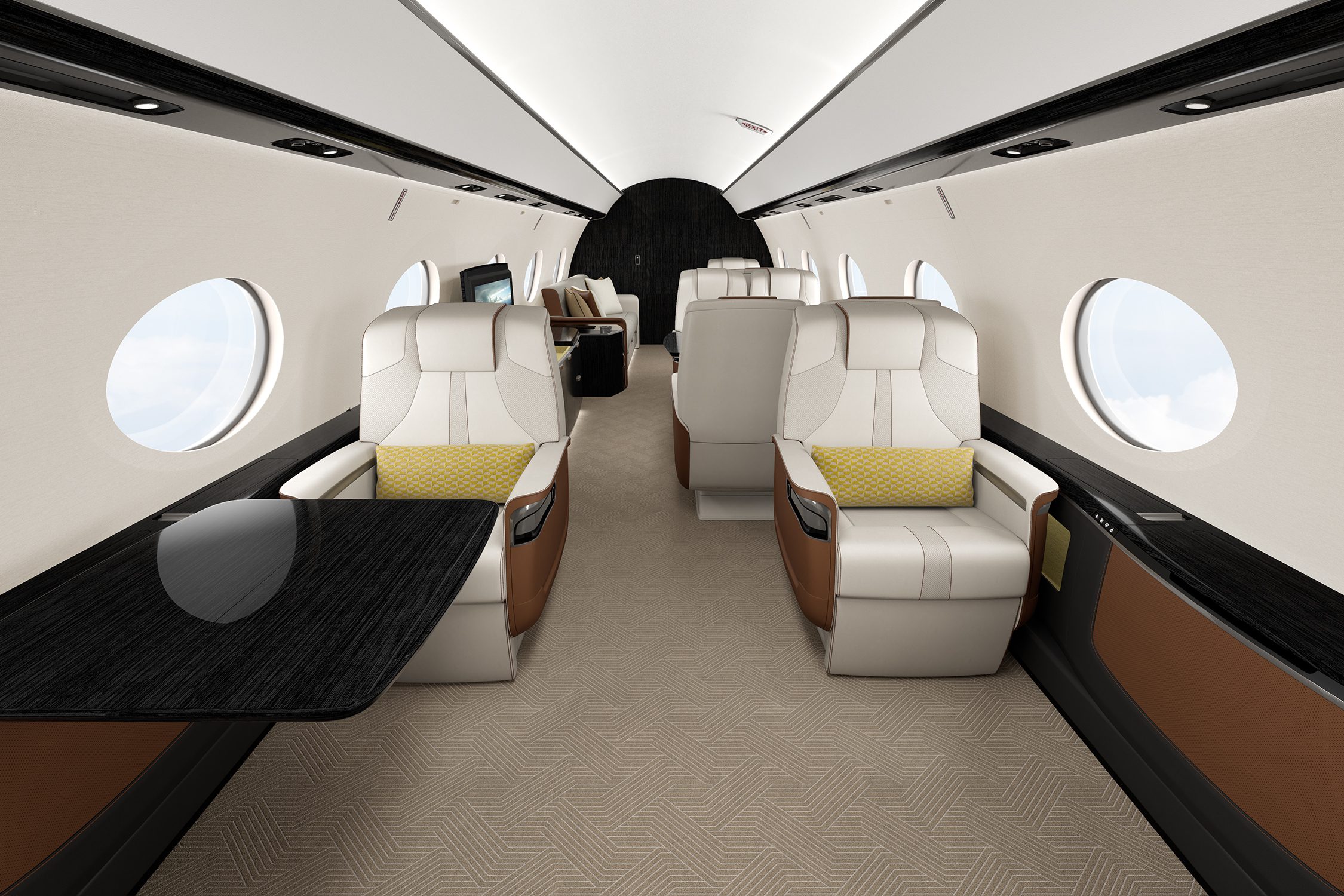 Gulfstream G800 cabin