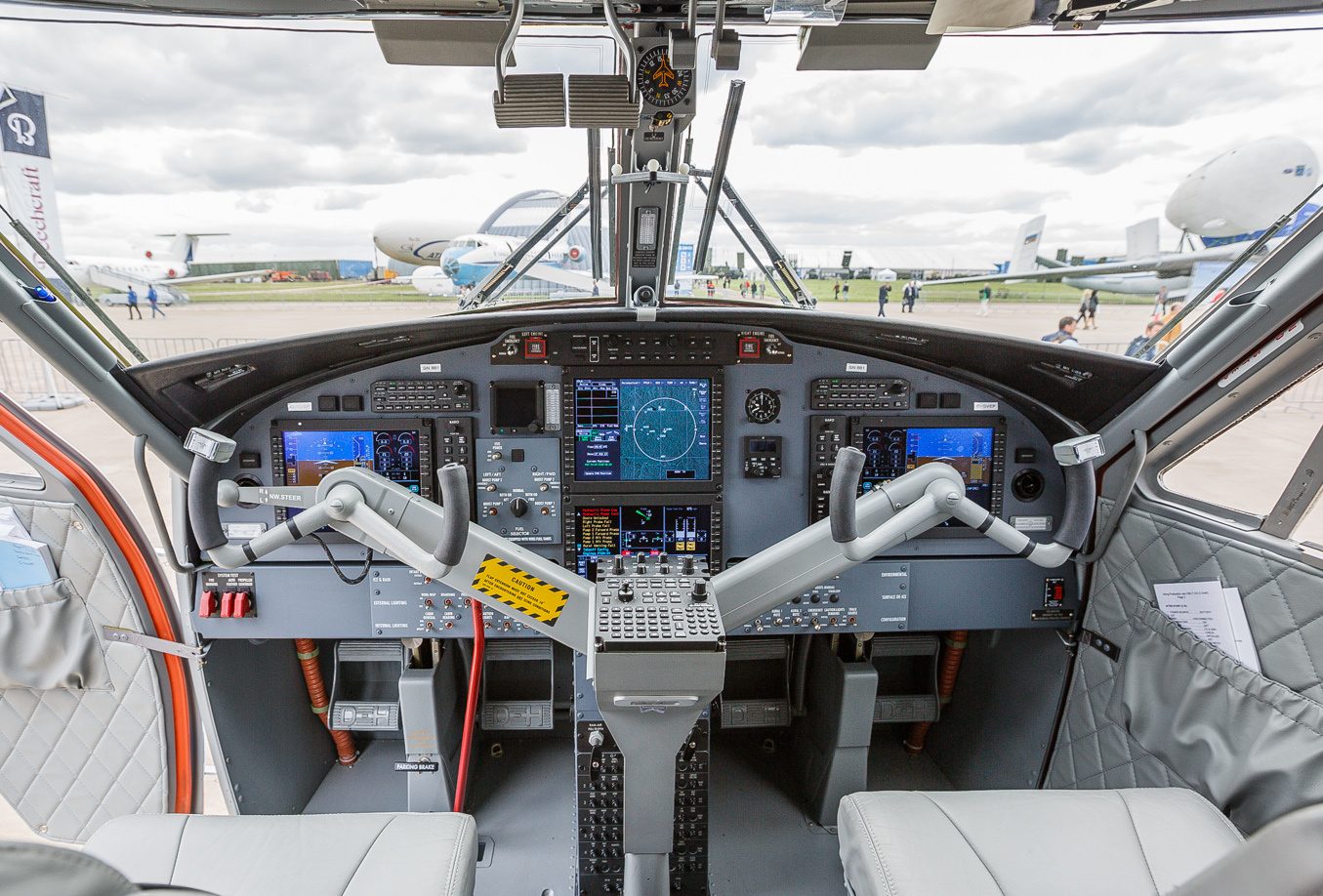 Vikings Air twin otter cockpit 