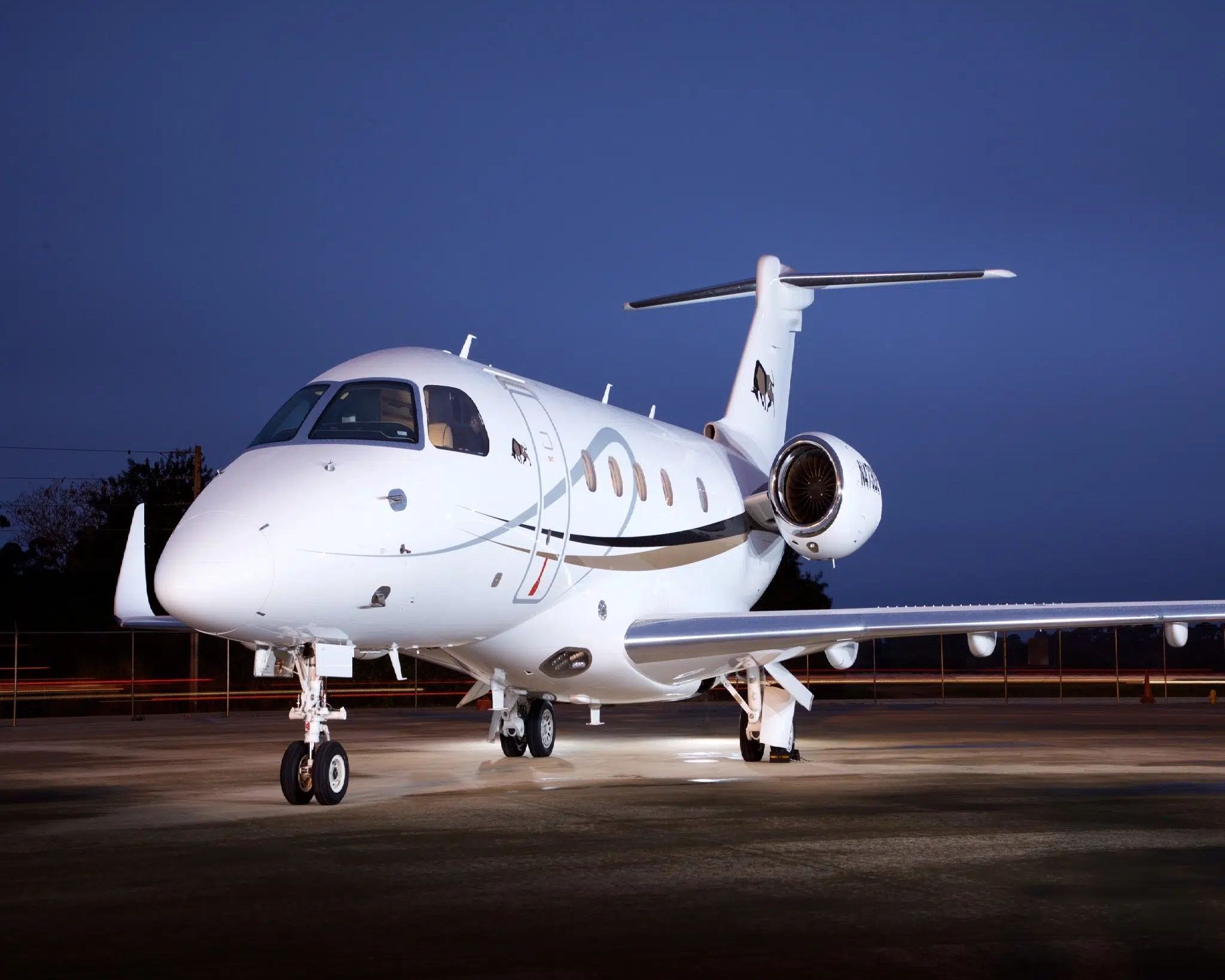 Embraer Praetor 500 parked 