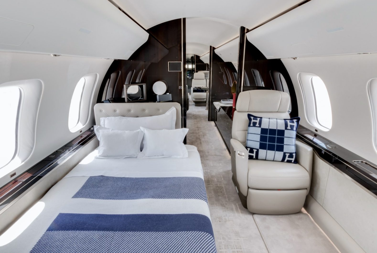 Bombardier Global 7500 interior cabin