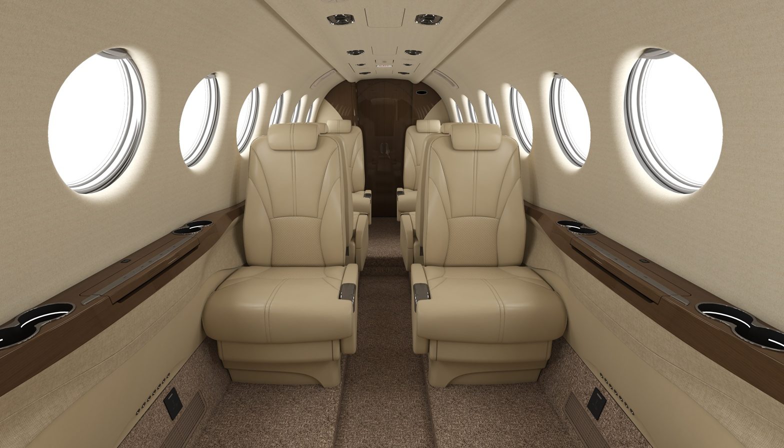 king air 360 cabin