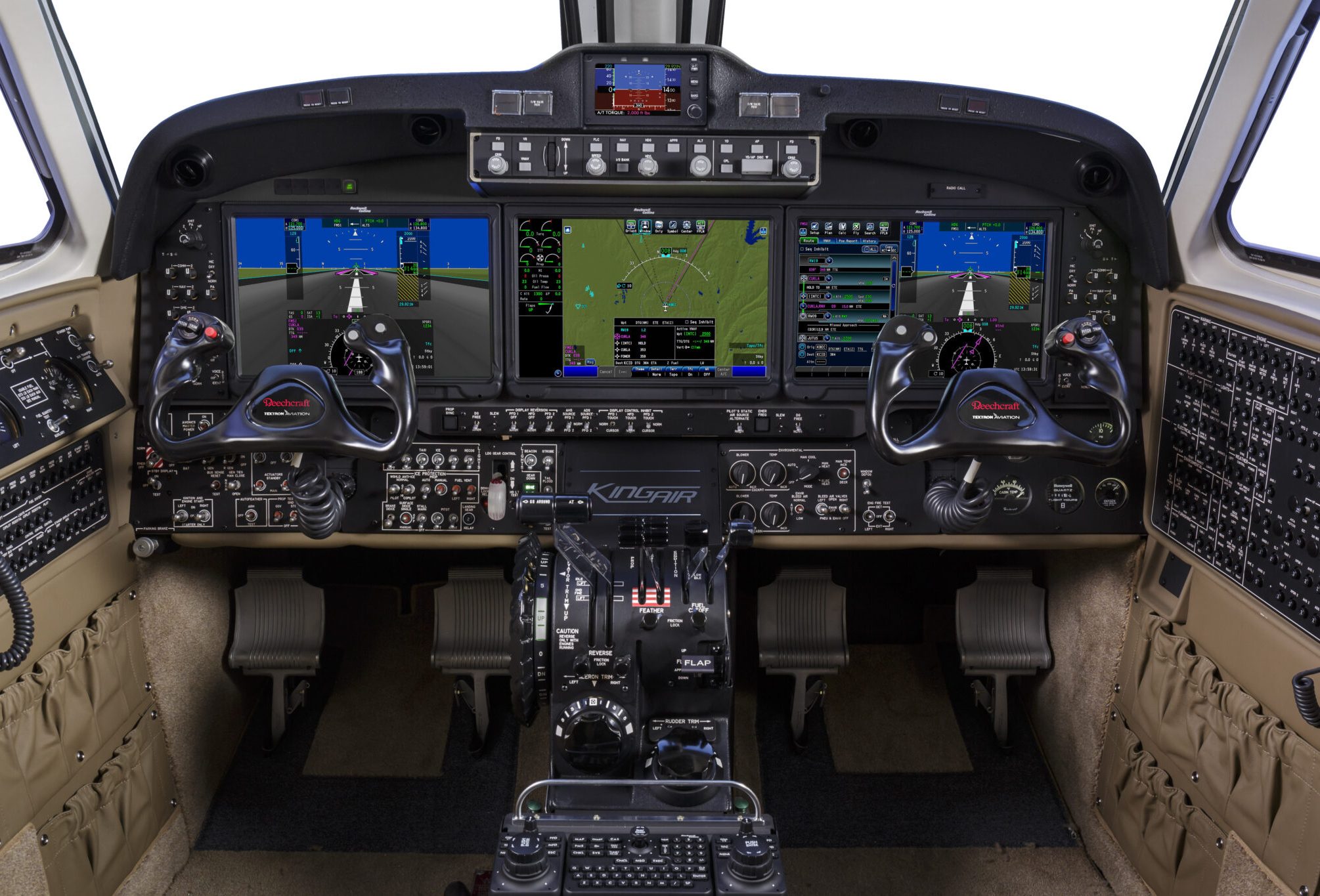 king air 360 cockpit