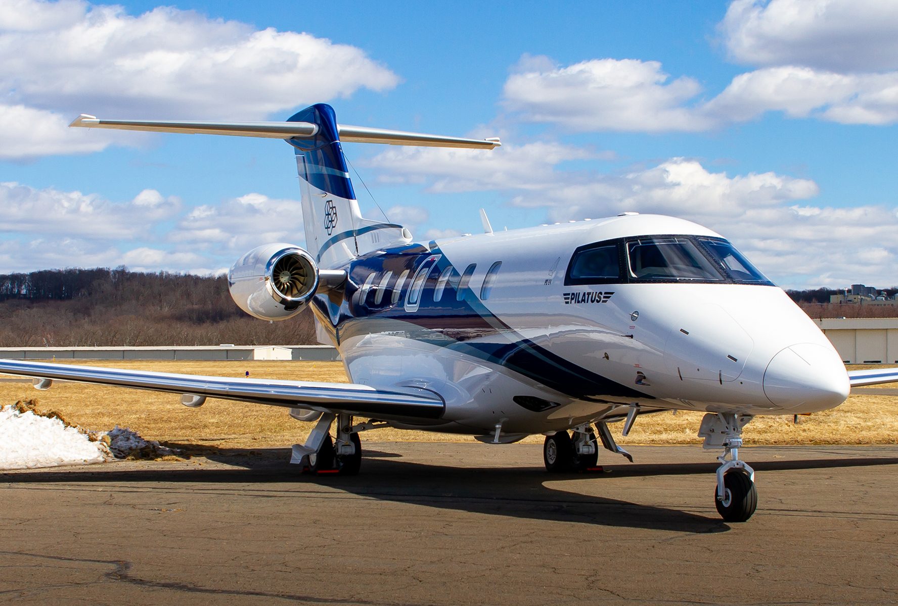 Pilatus PC-24 parked