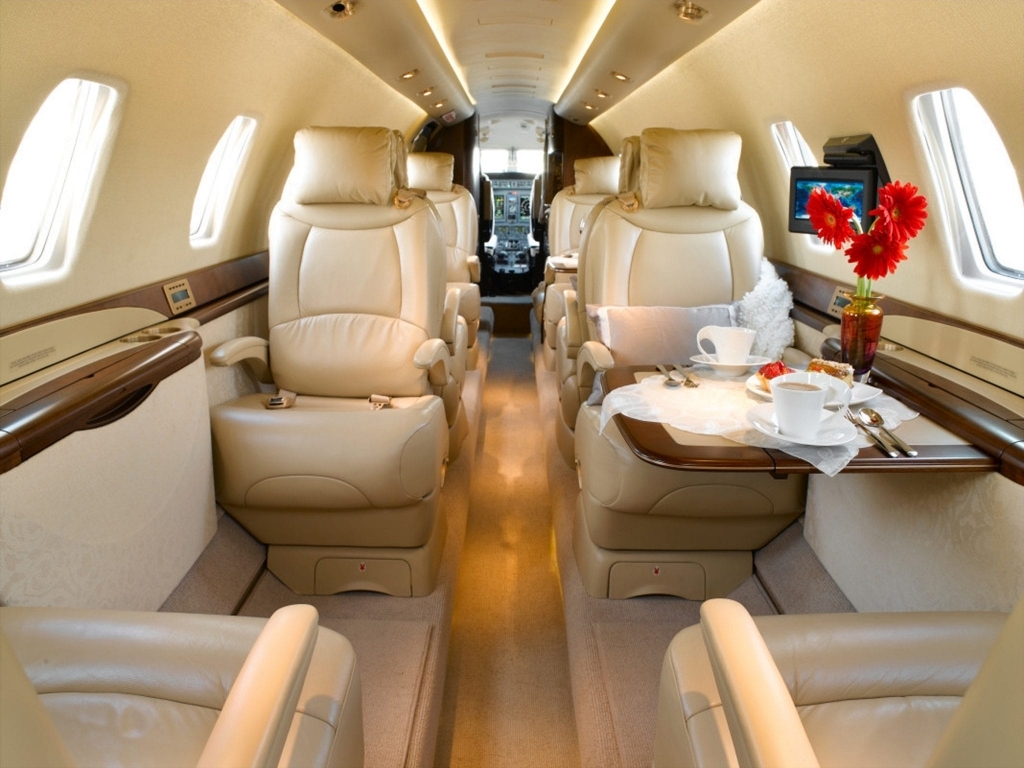 Cessna Citation Sovereign cabin