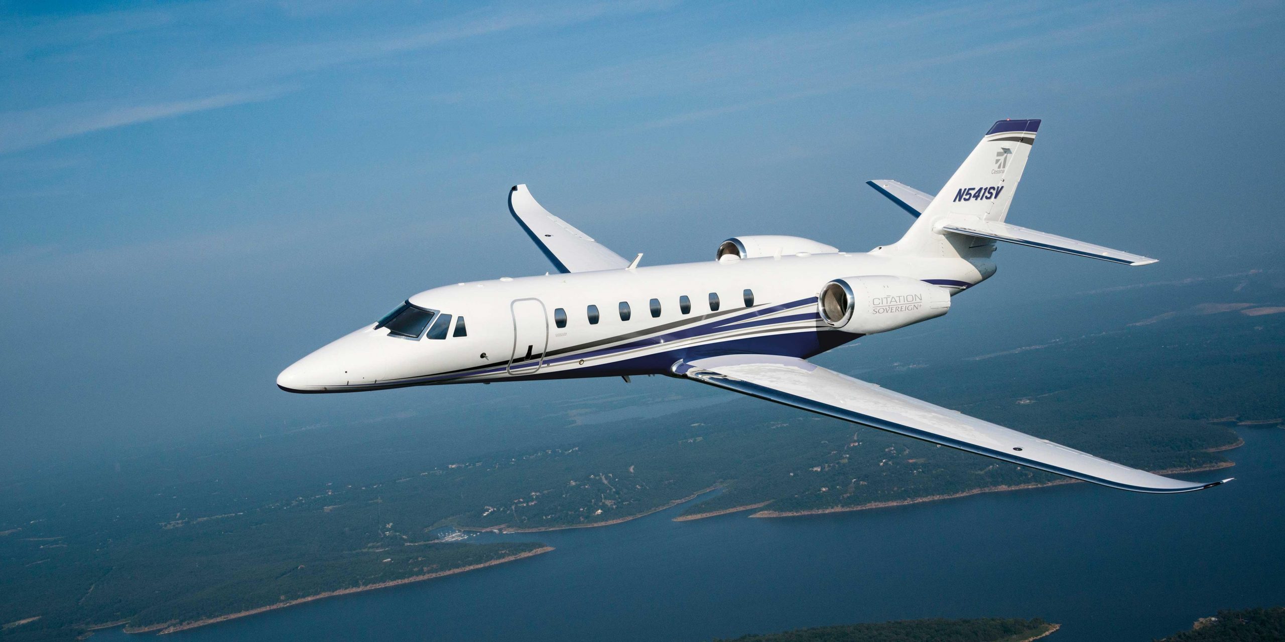 Cessna Citation Sovereign in flight