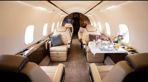 Bombardier Challenger 350 cabin