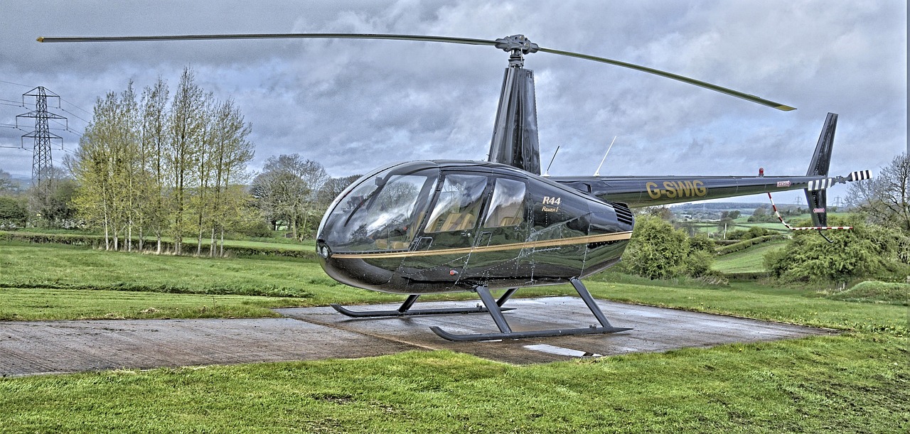 helicopter aviation robinson 446431
