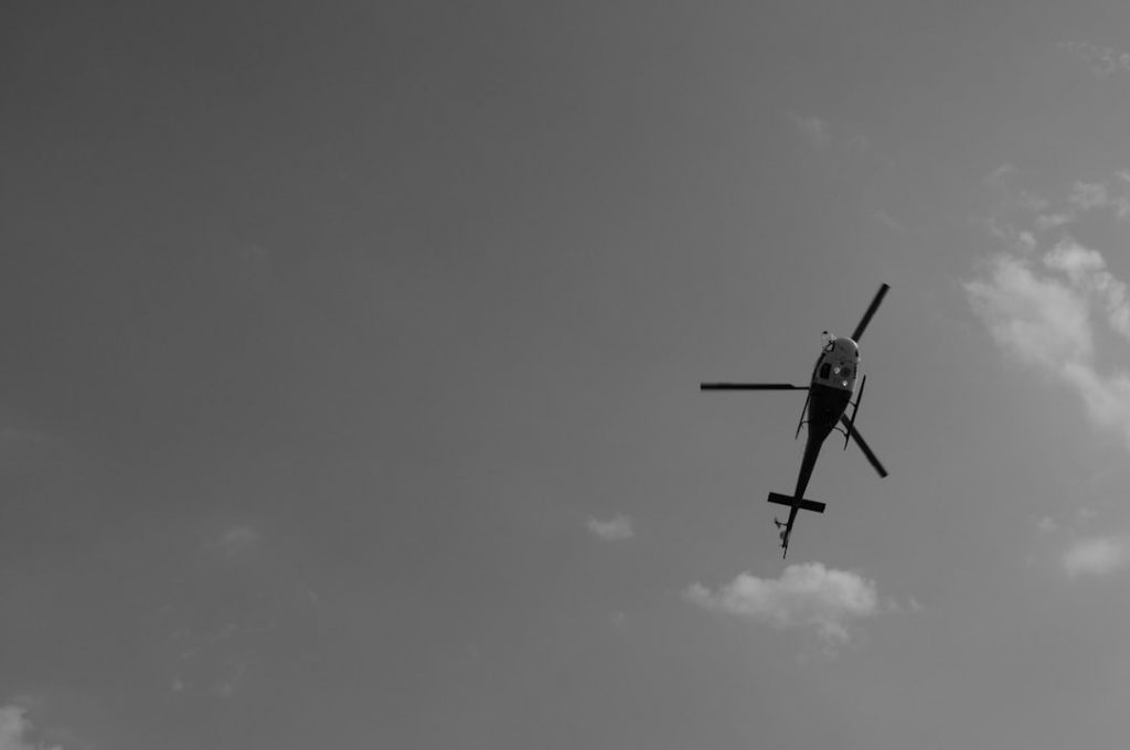 Photo Helicopter in flight